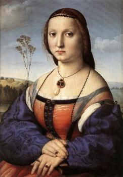拉斐爾 Portrait of Maddalena Doni